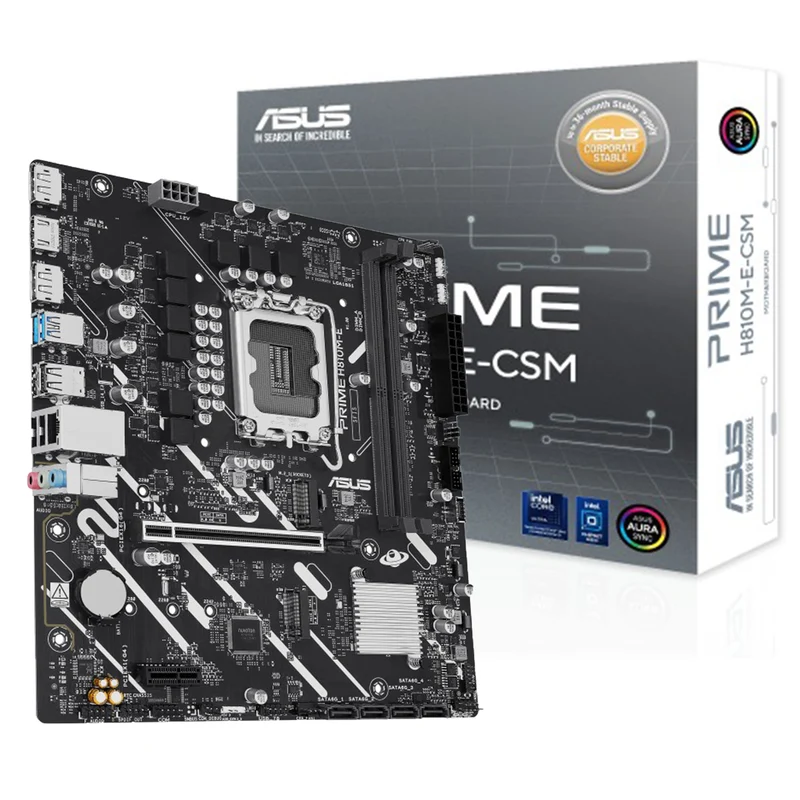 Asus Prime H810M-E-CSM DDR5 Intel Motherboard
