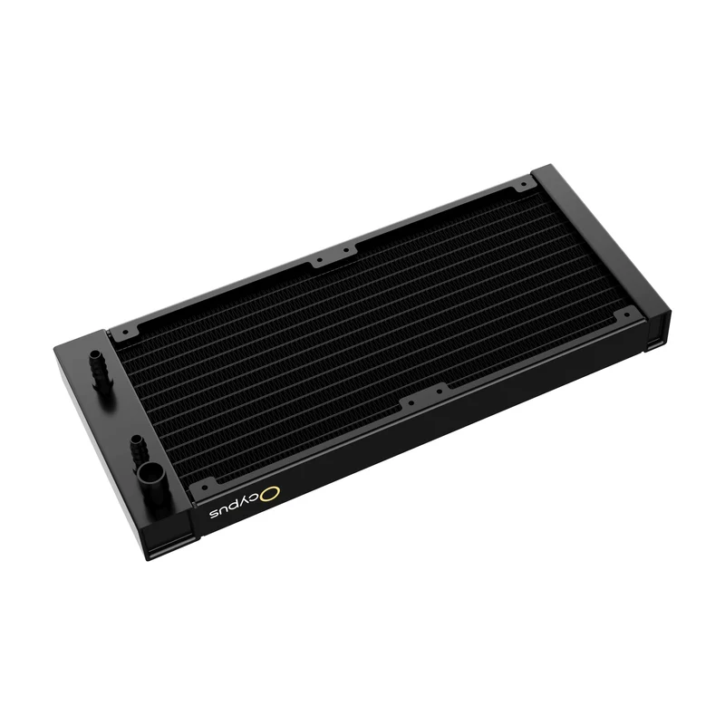 Ocypus Sigma L24 Pro 240mm ARGB AIO Liquid Cooler with 3.5" Square IPS Screen (Black, White)