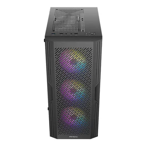 Antec AX20 Extreme ARGB ATX Mid-Tower Tempered Glass Side Panel Gaming Case (Black)