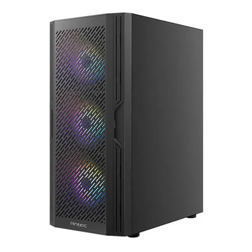 Antec AX20 Extreme ARGB ATX Mid-Tower Tempered Glass Side Panel Gaming Case (Black)