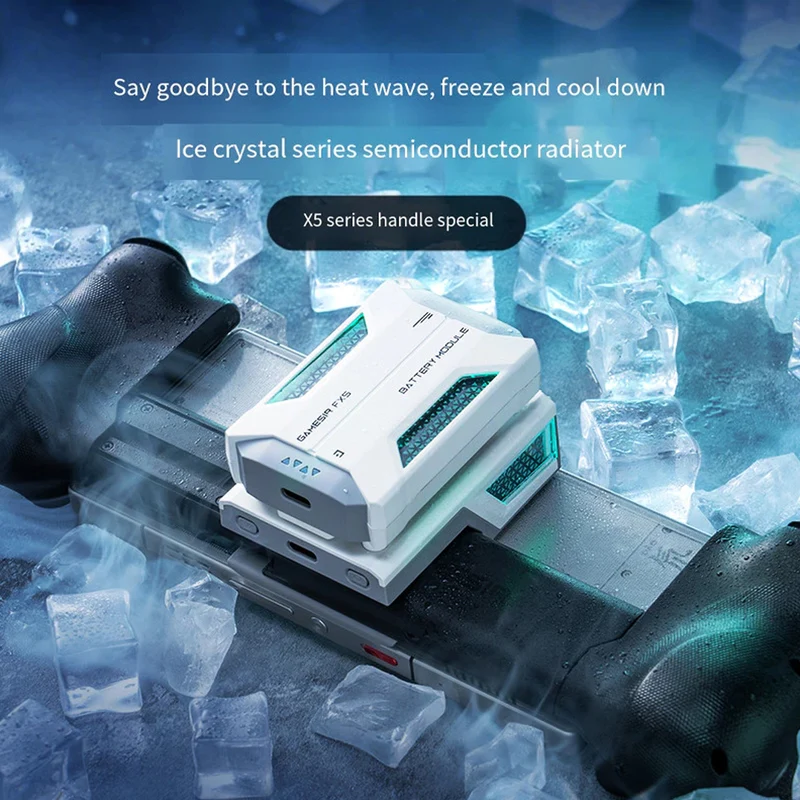 GameSir FX5 Thermoelectric Cooler with Battery Module for X5 Series Controller