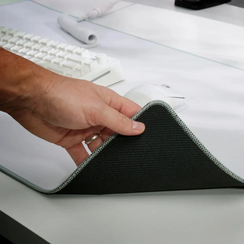 Glorious GMP 2 Large Extended Stitched Cloth Gaming Mousepad (Black, White)