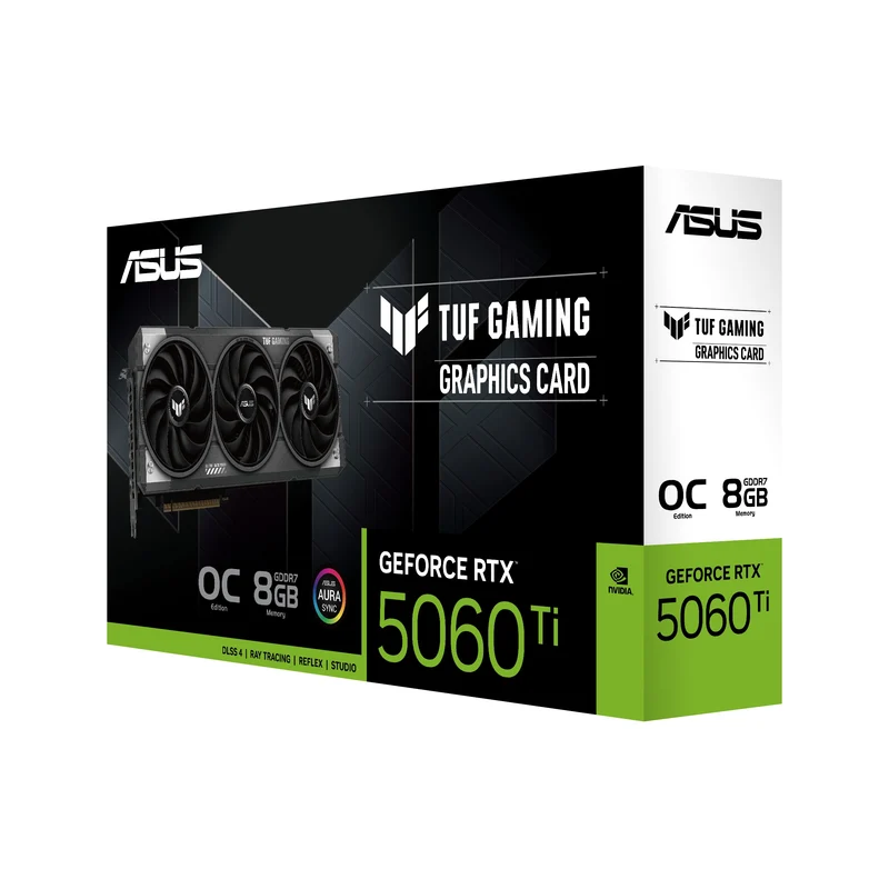 Asus TUF Gaming Geforce RTX 5060 TI 8GB GDDR7 OC Edition Graphics Card