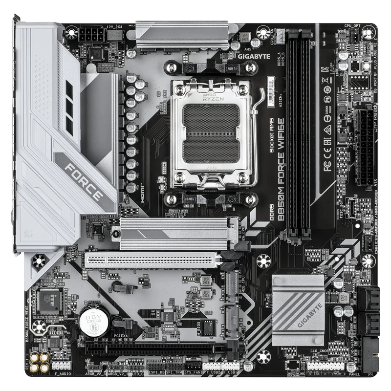 Gigabyte B850M Force WiFi6E DDR5 Gaming Motherboard