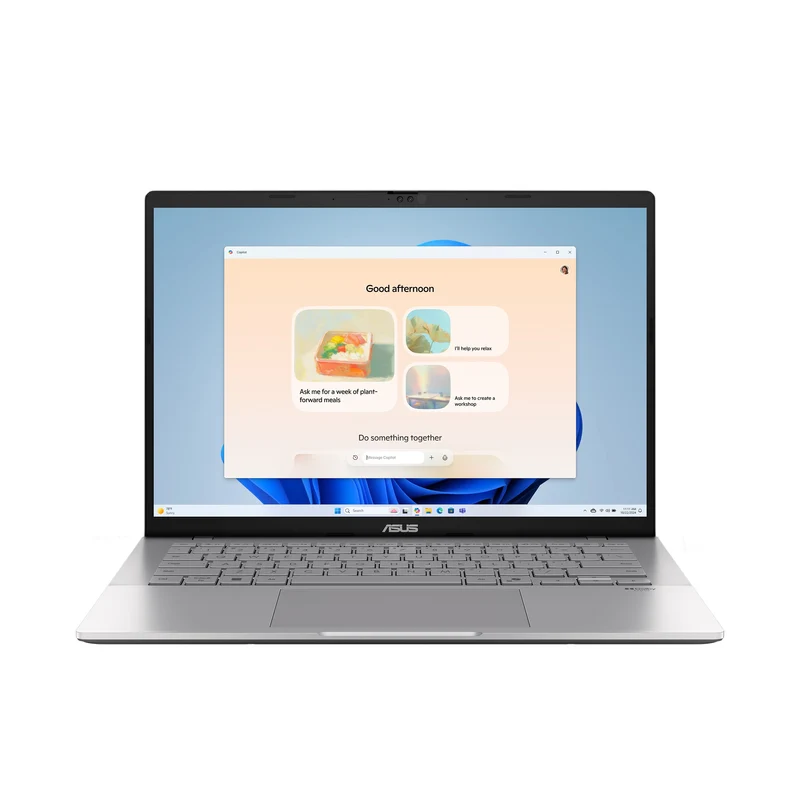 Asus Vivobook S14 S3407VA-LY088WSM Laptop (Cool Silver) | 14" WUXGA (1920x1200) IPS | Core 5 210H | 16GB RAM | 512GB SSD | Intel UHD Graphics | Windows 11 Home | MS Office Home 2024 + MS 365 Basic + P307 TUF Gaming M4 Air Mouse + Asus AP4600 Backpack
