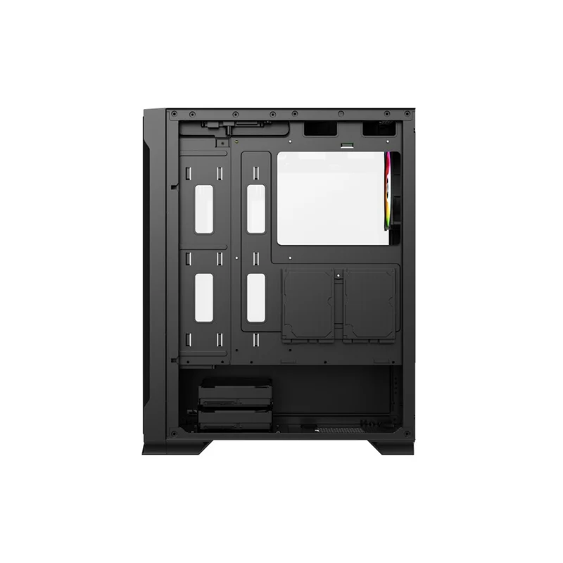 XYZ Airone 300 X MESH ATX PC Case with 6 Pre-Installed 120mm ARGB Fans (Black) (X-CS-AIRONE3XM-B) (XYZ-SA-961)