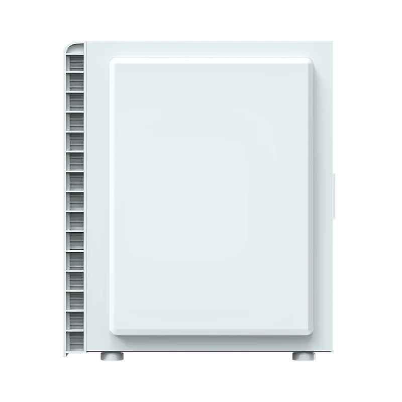 XYZ Airone 300 Glass Edition ATX PC Case with 6 Pre-Installed 120mm Airplus 100 ARGB Fans (White) (X-CS-AIRONE3G-3W) (XYZ-SA-817)