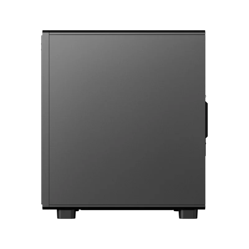 XYZ Atom M-ATX PC Case with 3 Pre-Installed 120mm Pulsar ARGB Fans (Black, White)