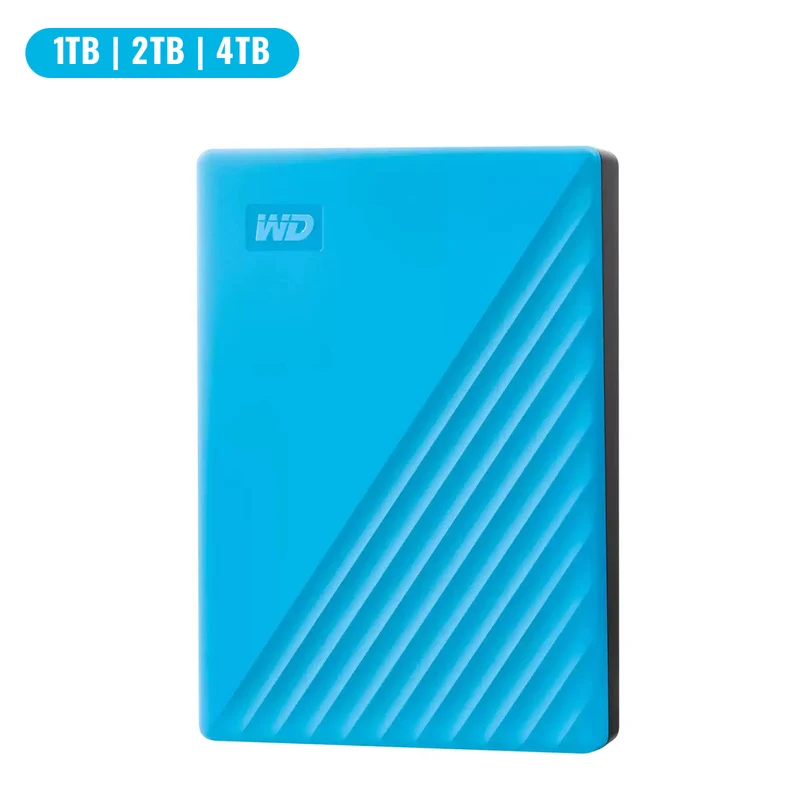 WD My Passport External Hard Drive 3.0 (Blue) (1TB, 2TB, 4TB)