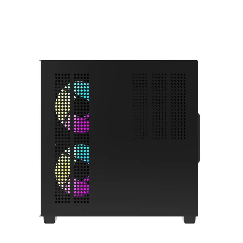 Aigo Apollo A275 Panoramic Glass M-ATX PC Case (Black, White)