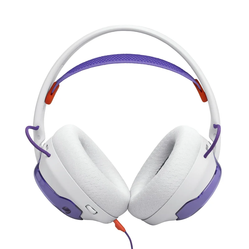JBL Quantum 250 Wired Multiplatform Gaming Headset (Purple, White, Teal)