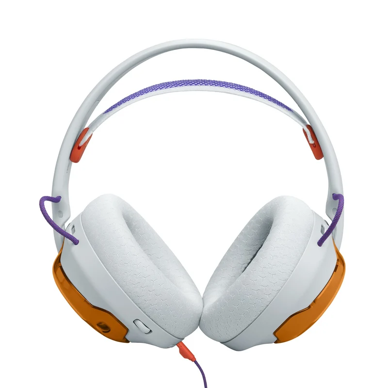 JBL Quantum 250 Wired Multiplatform Gaming Headset (Purple, White, Teal)