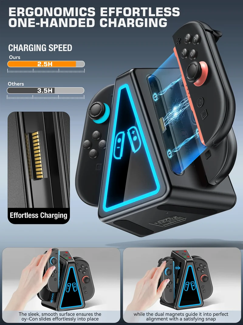 Nintendo Switch 2 Controller Charging Dock (Black) (VG-SW217)