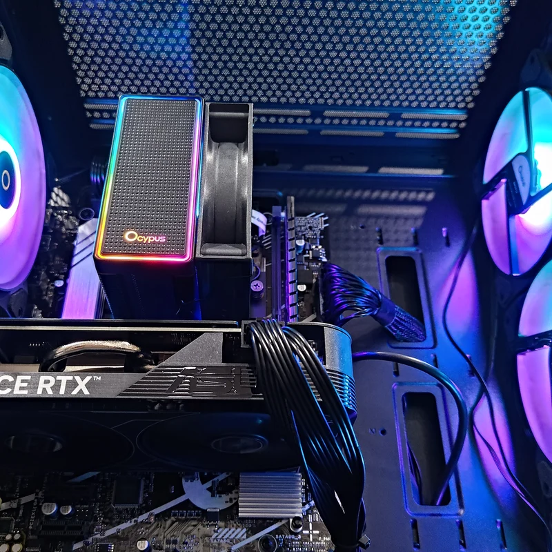 Alpha Gamma C50 Black Desktop Gaming PC | Intel i5 12400F | 16GB RAM | 512GB SSD | RTX 4060 | Windows 11 Pro