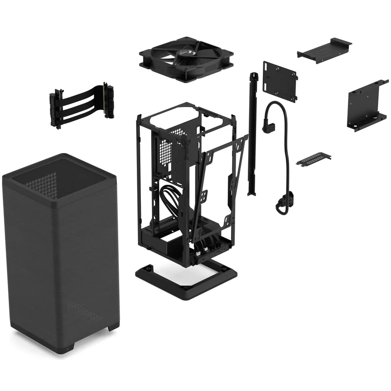 Fractal Design Mood Computer Case (Black, Light Grey)