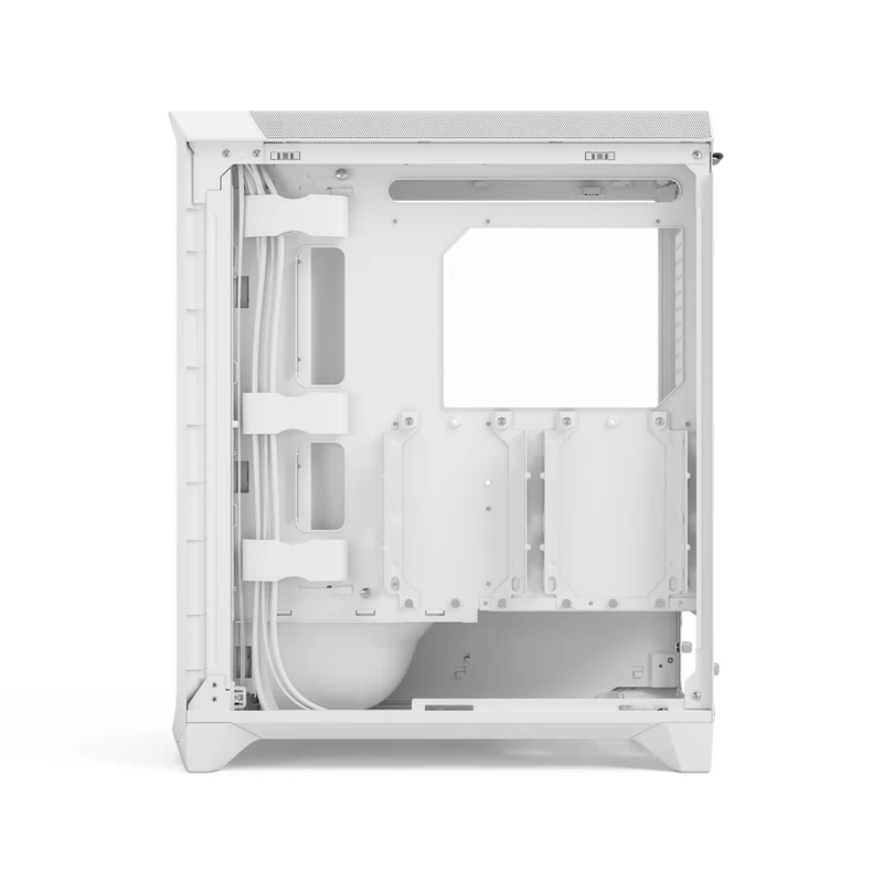 Fractal Design Meshify 3 Computer Case (Black RGB Tempered Glass Light Tint, White RGB Tempered Glass Clear Tint)