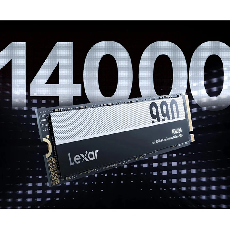 Lexar NM990 M.2 2280 PCIe Gen5x4 NVMe SSD (1TB, 2TB)