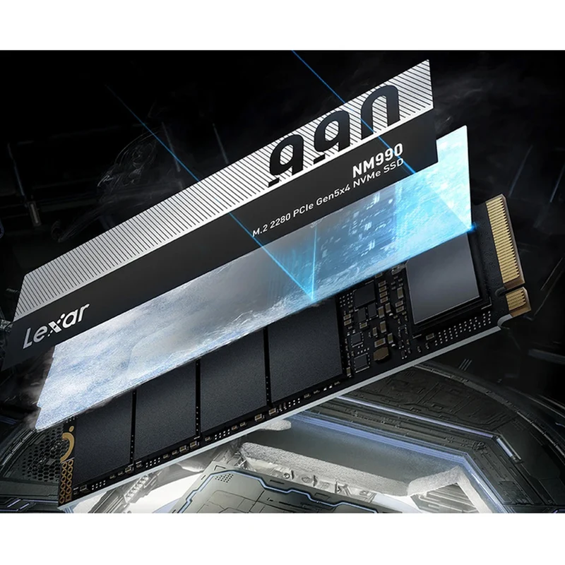 Lexar NM990 M.2 2280 PCIe Gen5x4 NVMe SSD (1TB, 2TB)