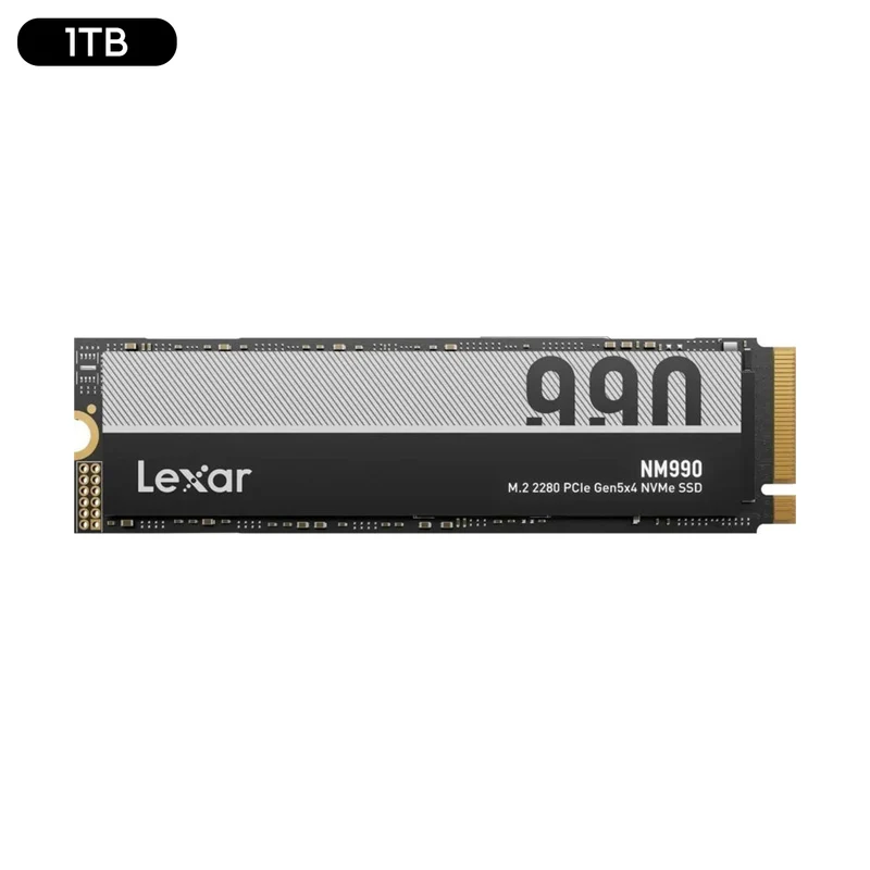 Lexar NM990 M.2 2280 PCIe Gen5x4 NVMe SSD (1TB, 2TB)