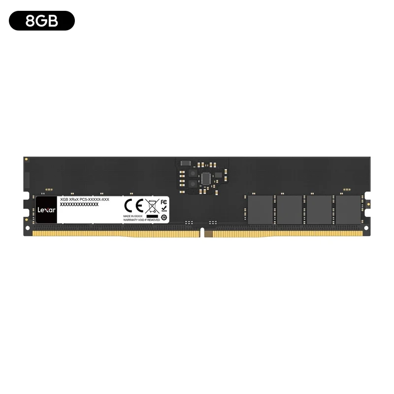 Lexar DDR5 5600MT/s CL46-45-45-90 UDIMM Desktop Memory (8GB, 16GB, 32GB)