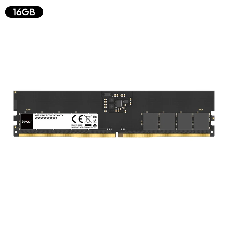 Lexar DDR5 5600MT/s CL46-45-45-90 UDIMM Desktop Memory (8GB, 16GB, 32GB)