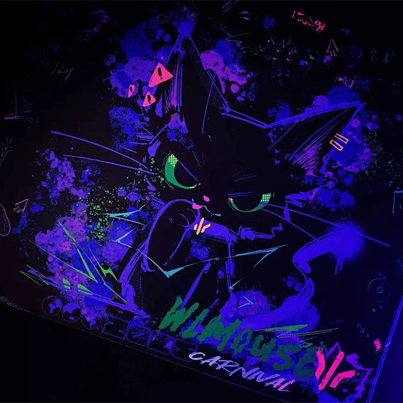 WLMouse Meow Edition Gaming Mousepad XSOFT (490x420x4mm) (MP-MEOW-S)