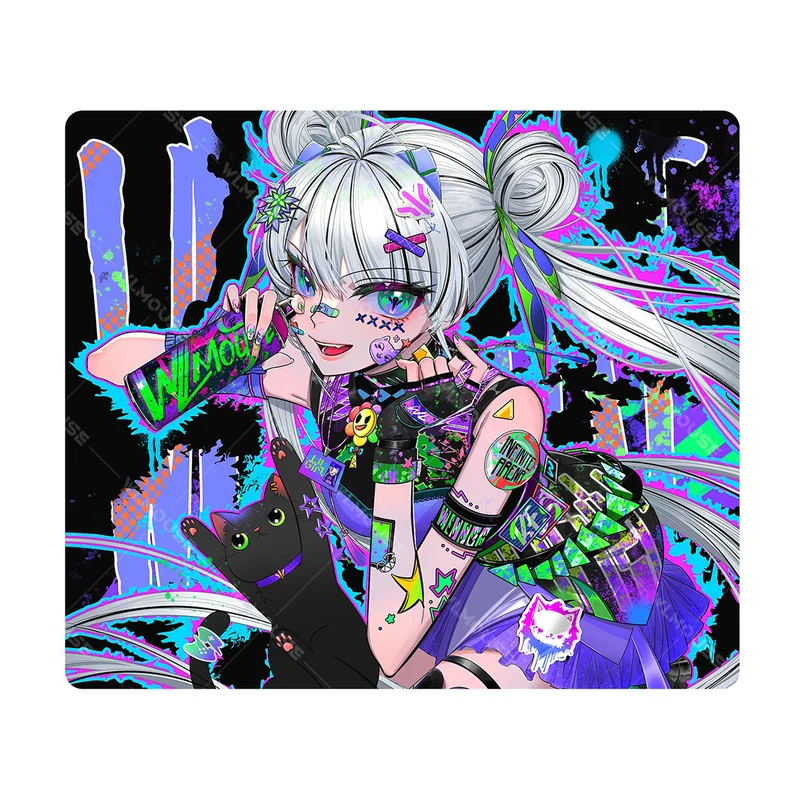 WLMouse Jumi Edition Gaming Mousepad XSOFT (490x420x4mm) (MP-CARNIVAL-S)