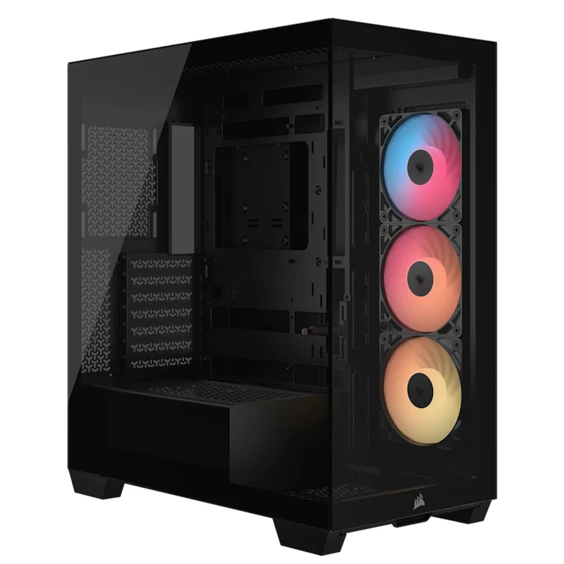 Corsair 3500X RS-R ARGB Mid-Tower PC Case (Black, White)