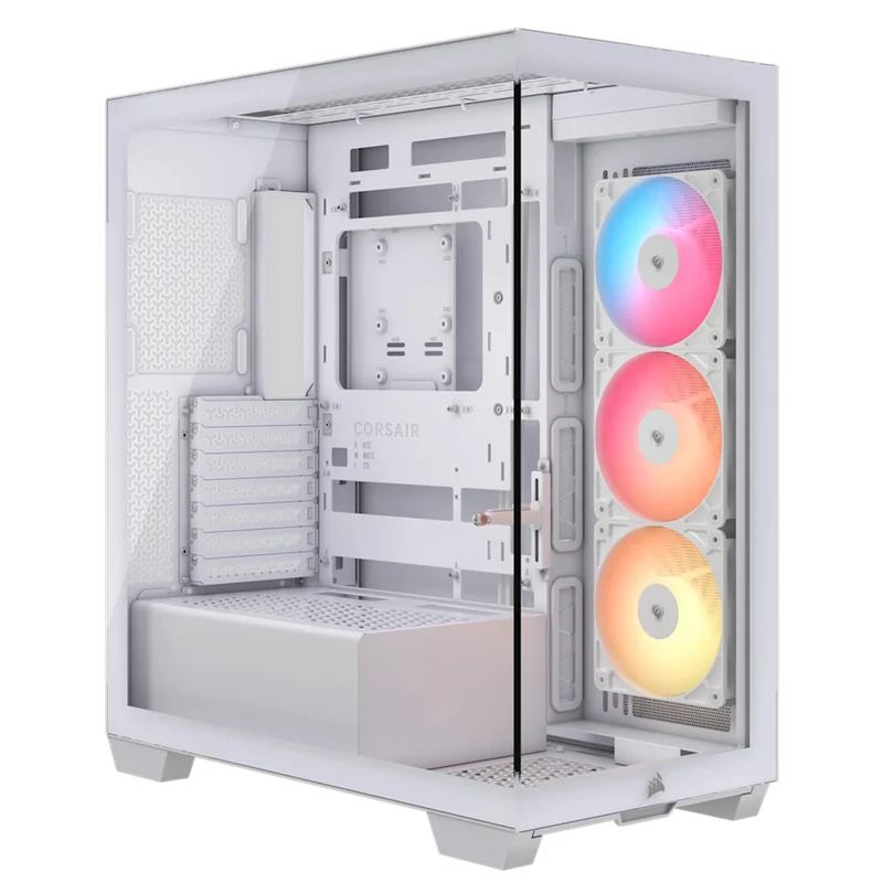 Corsair 3500X RS-R ARGB Mid-Tower PC Case (Black, White)