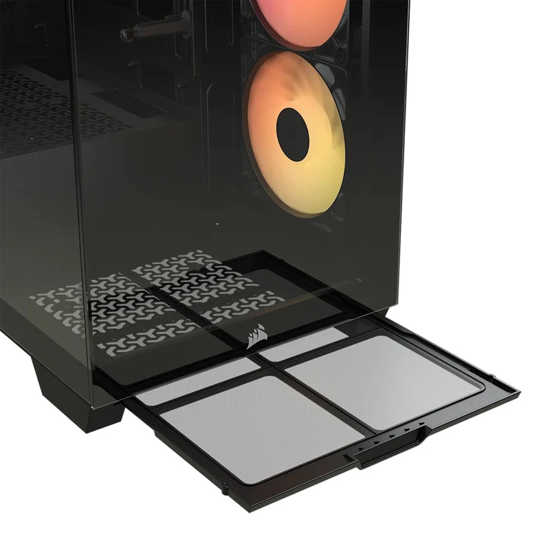 Corsair 3500X RS-R ARGB Mid-Tower PC Case (Black, White)