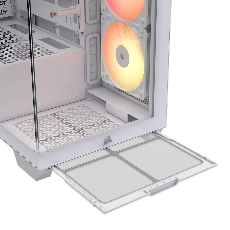 Corsair 3500X RS-R ARGB Mid-Tower PC Case (Black, White)