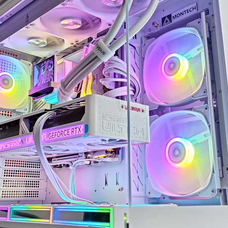 Ultra King 65 Pro White Desktop Gaming PC | Intel i9 14900K | 64GB RAM | 2TB SSD | RTX 5080 OC | Windows 11 Pro