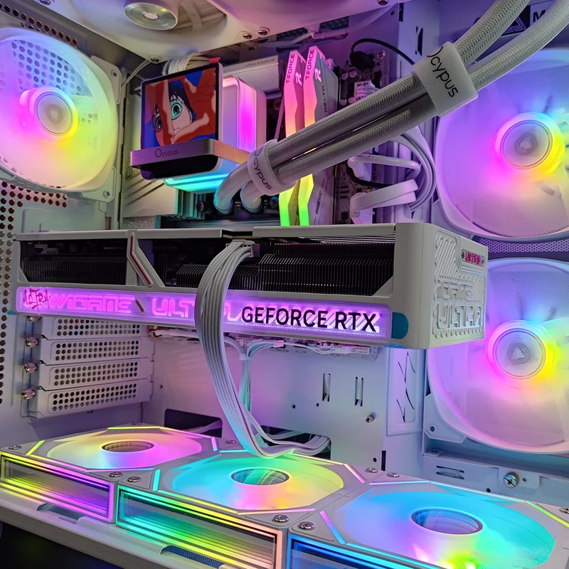 Ultra King 65 Pro White Desktop Gaming PC | Intel i9 14900K | 64GB RAM | 2TB SSD | RTX 5080 OC | Windows 11 Pro