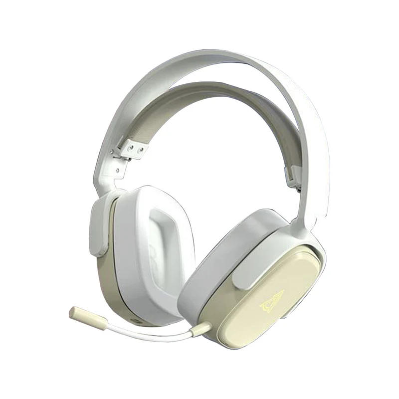 Ajazz AHM09 MAX Tri-mode Headphone (Grey/White, Black/Grey/Yellow)