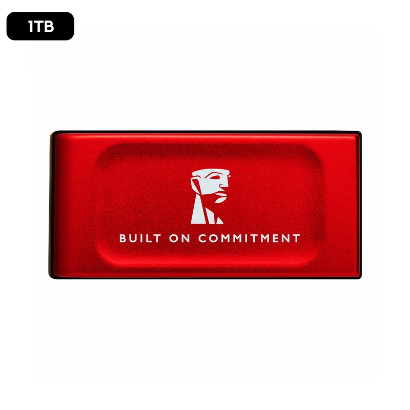 Kingston XS1000R USB 3.2 Gen 2 USB Type-C External SSD (Red) (1TB, 2TB)