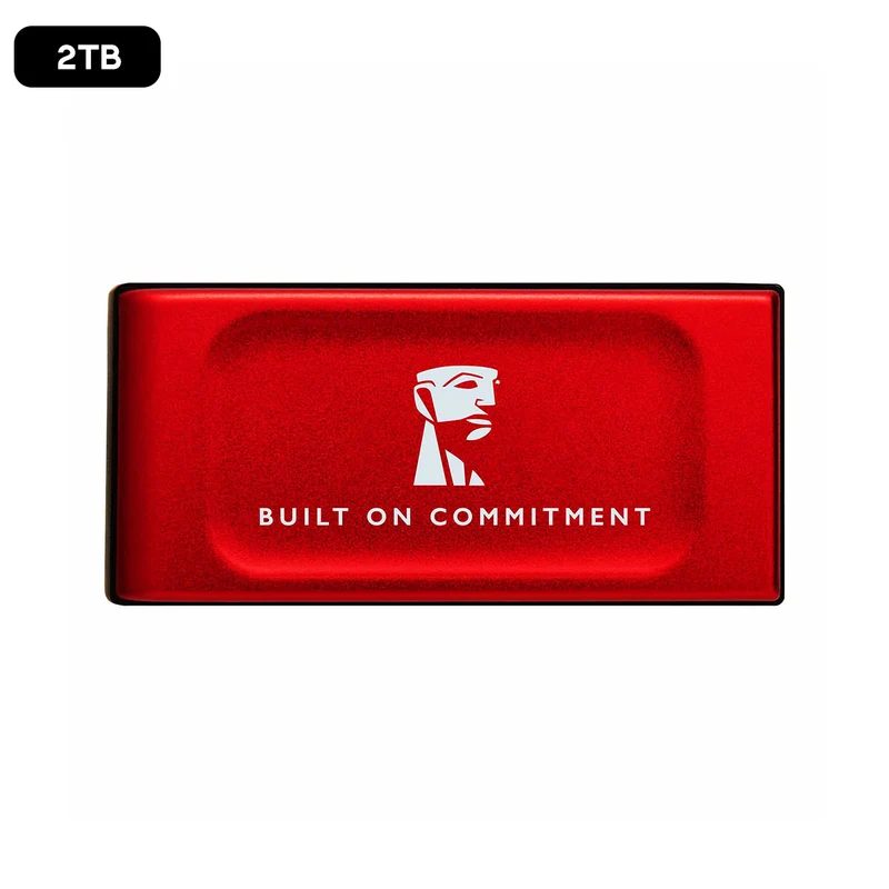 Kingston XS1000R USB 3.2 Gen 2 USB Type-C External SSD (Red) (1TB, 2TB)