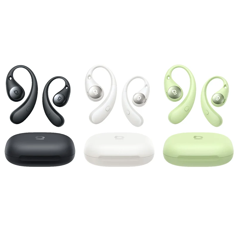 Baseus Eli Sport 2 Open-Ear True Wireless Earbuds (Cosmic Black, Starlight Off-White, Natural Green)