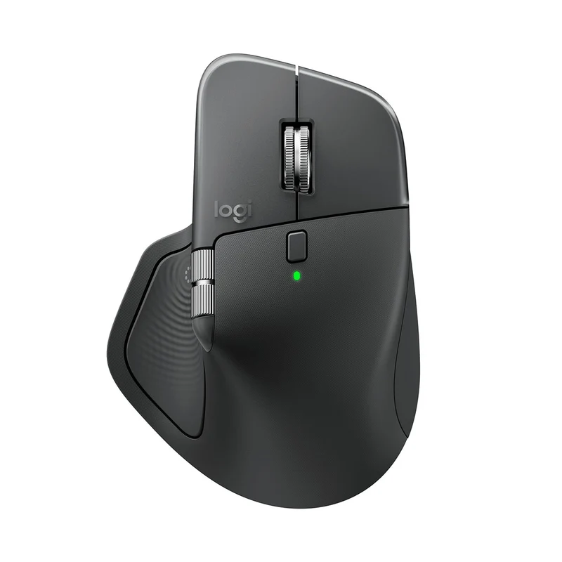 Logitech Mx Master 4 High-Performance Wireless Mouse (Graphite, Pale Grey)