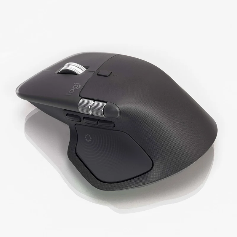 Logitech Mx Master 4 High-Performance Wireless Mouse (Graphite, Pale Grey)