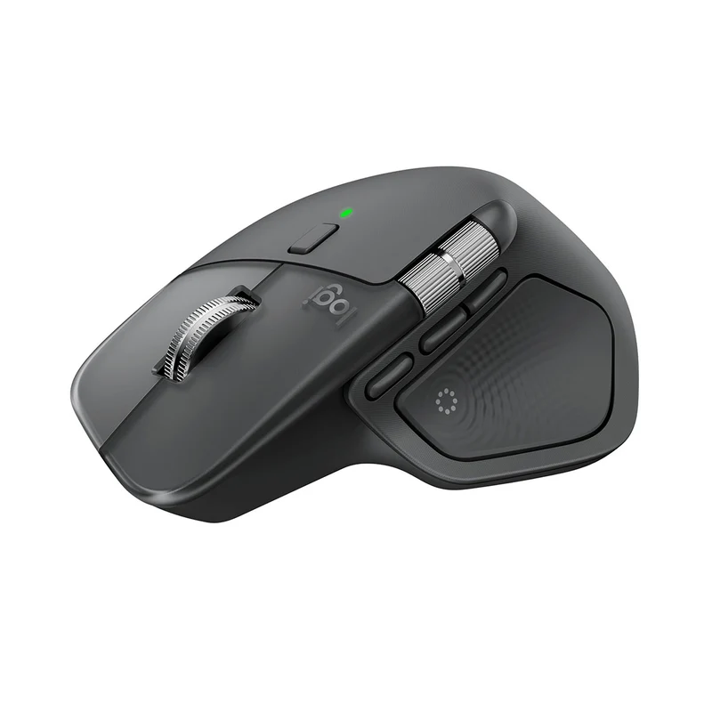 Logitech Mx Master 4 High-Performance Wireless Mouse (Graphite, Pale Grey)