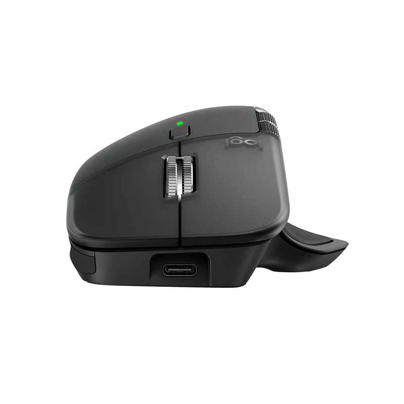 Logitech Mx Master 4 High-Performance Wireless Mouse (Graphite, Pale Grey)