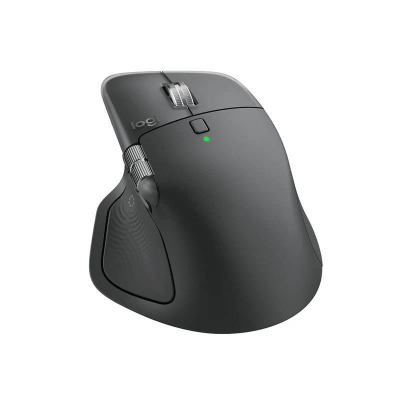 Logitech Mx Master 4 High-Performance Wireless Mouse (Graphite, Pale Grey)
