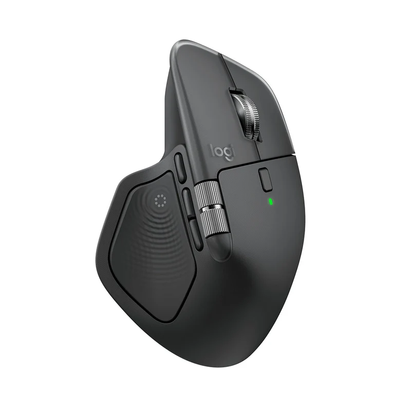 Logitech Mx Master 4 High-Performance Wireless Mouse (Graphite, Pale Grey)