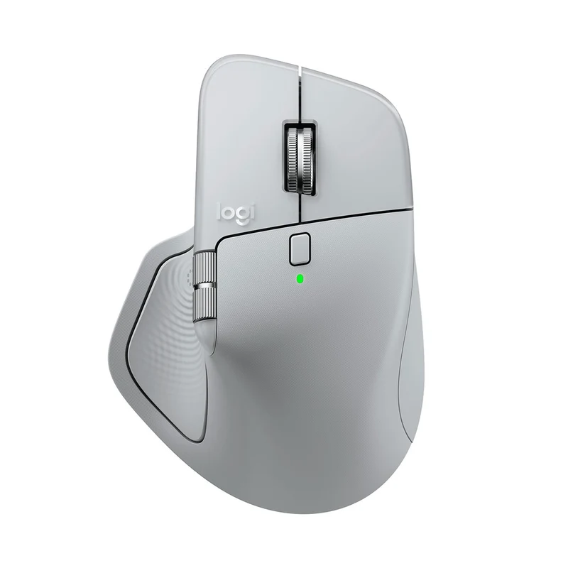 Logitech Mx Master 4 High-Performance Wireless Mouse (Graphite, Pale Grey)