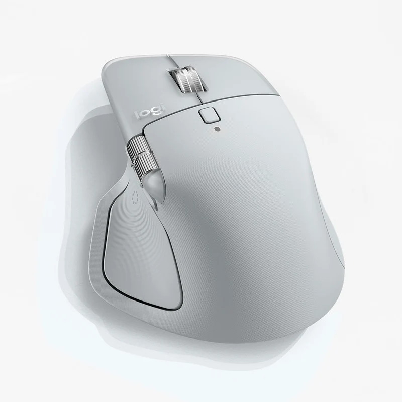 Logitech Mx Master 4 High-Performance Wireless Mouse (Graphite, Pale Grey)