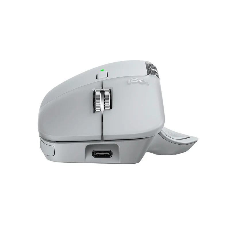 Logitech Mx Master 4 High-Performance Wireless Mouse (Graphite, Pale Grey)