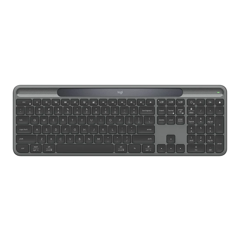 Logitech Signature Slim Solar+ K980 Wireless Keyboard (Graphite) (920-013765)