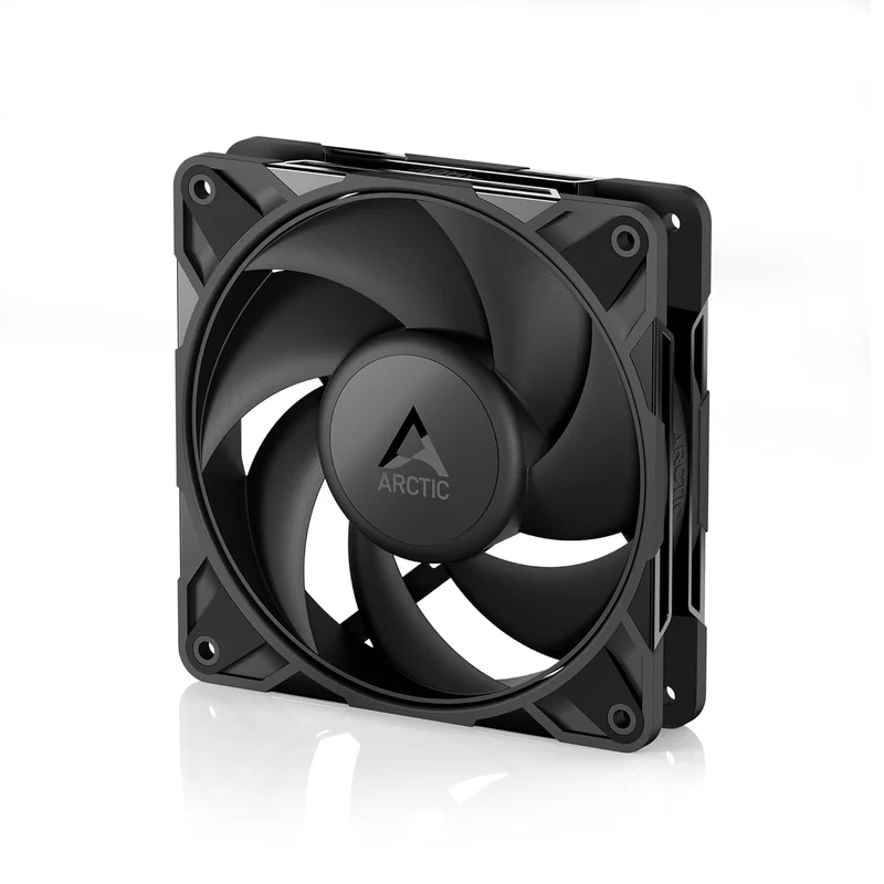 Arctic P12 Pro PST Single Pack 120mm PWM Fan with Cable Splitter (Black, White)