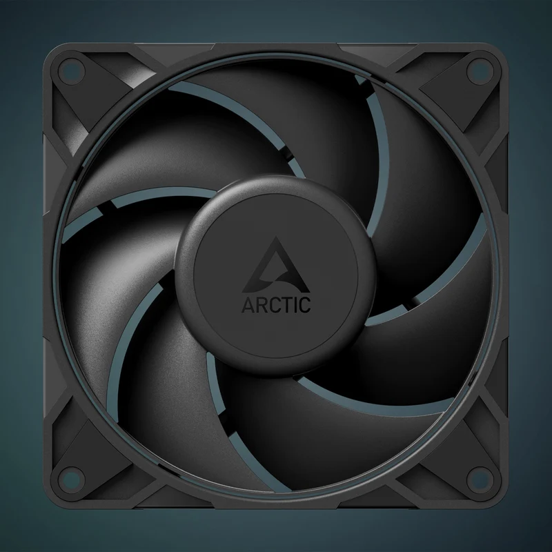 Arctic P12 Pro PST Single Pack 120mm PWM Fan with Cable Splitter (Black, White)