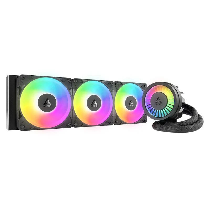 Arctic Liquid Freezer III Pro 360 A-RGB Multi Compatible AIO CPU Water Cooler (Black, White)